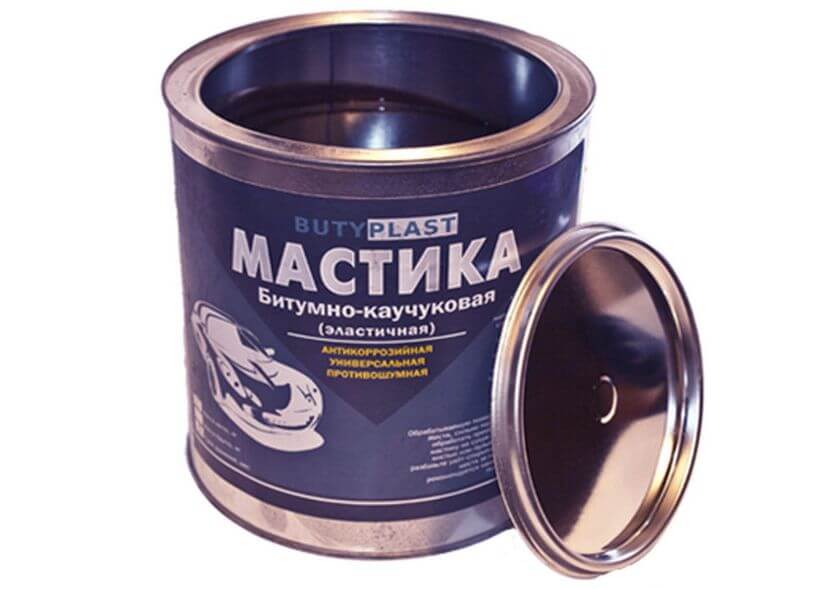 Битумная мастика для автомобиля
