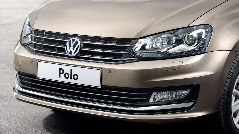dnevnye hodovye ogni na Volkswagen polo sedan