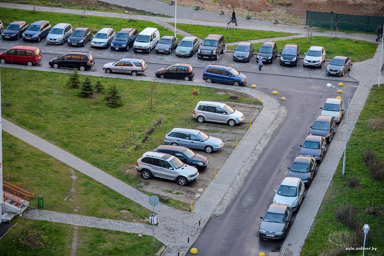 Припаркованные автомобили