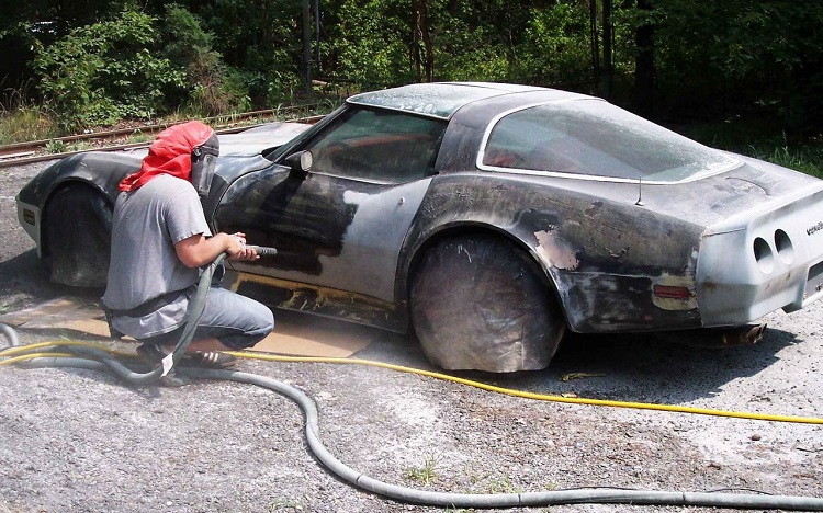Пескоструй и кузов авто