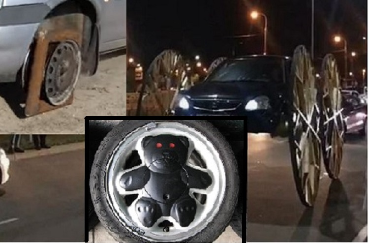 Прикольные колеса для автомобиля