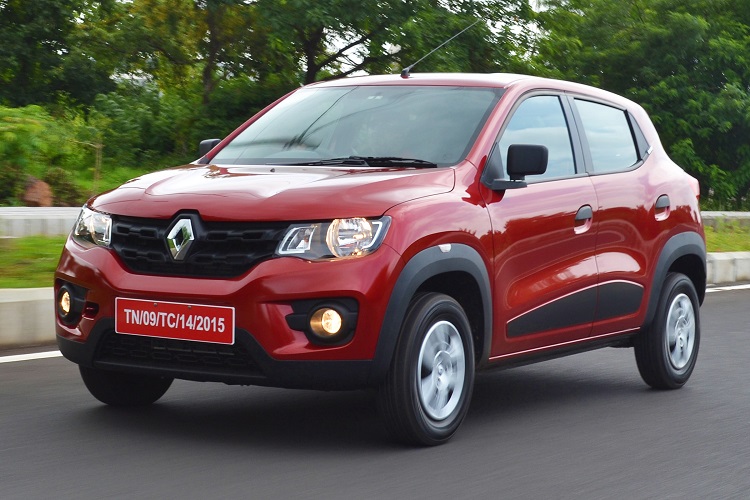 Красный Renault Kwid